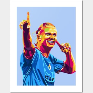 erling halland wpap art Posters and Art